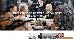 Desktop Screenshot of experiencetravelgroup.com